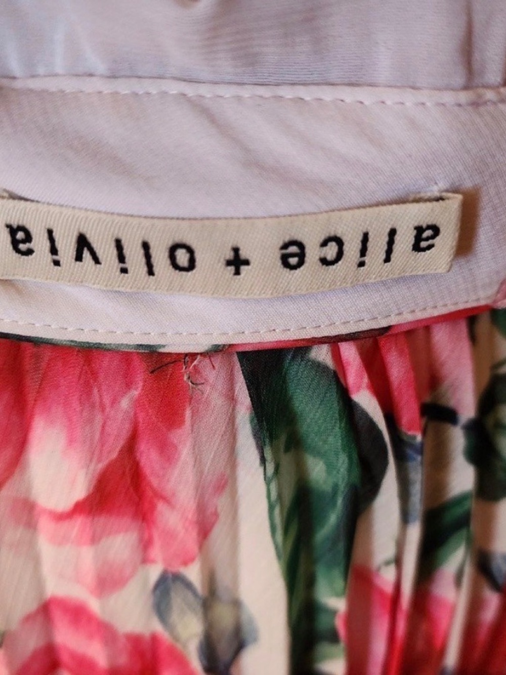 Alice + Olivia Katz Maxi skirt in High Tea Floral Size 6 - Picture 5 of 6